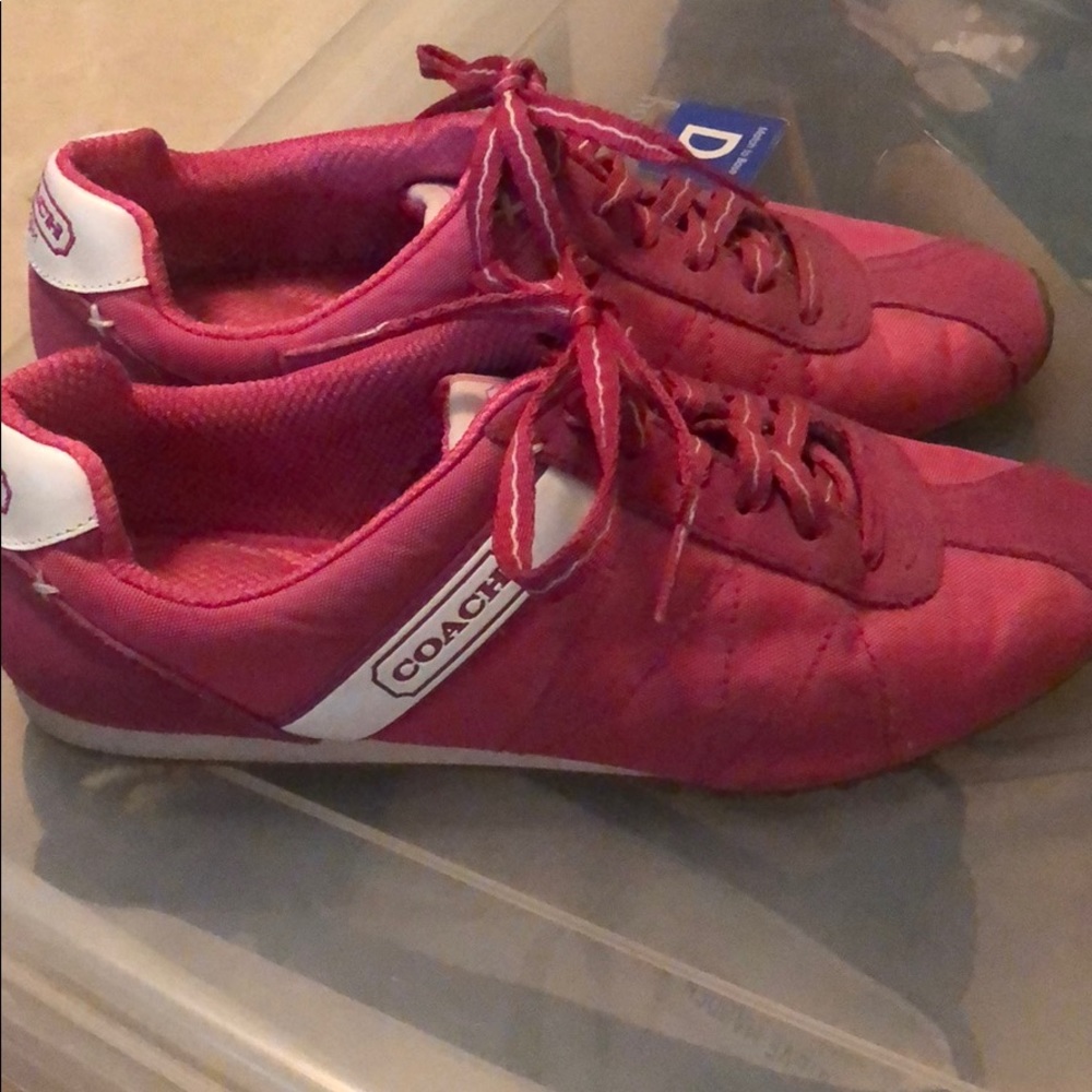 Basically new coach tennis shoes
